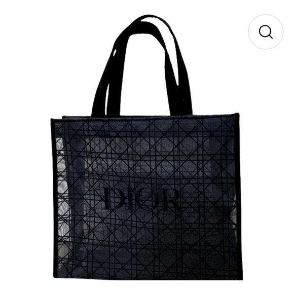 dior parfums Handbags - Dior Parfums Mesh Tote Bag
